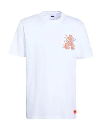 White Jersey T-shirt Graphics Glide T-Shirt
