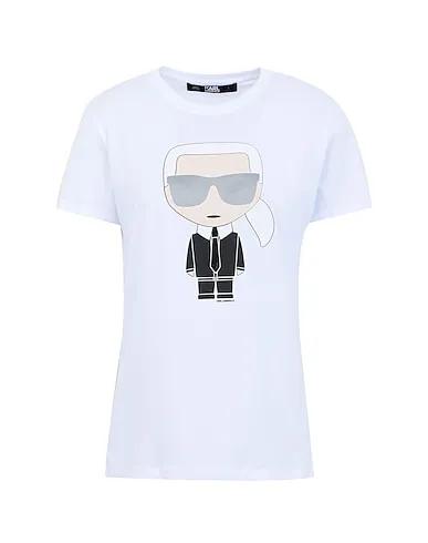 White Jersey T-shirt IKONIK KARL T-SHIRT
