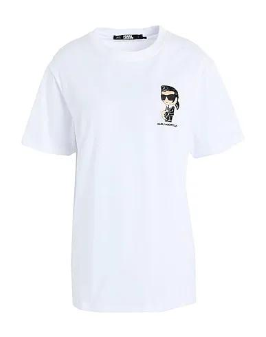 White Jersey T-shirt K/SUPERSTARS T-SHIRT
