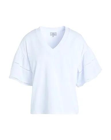 White Jersey T-shirt LAKESIDE T-SHIRT 
