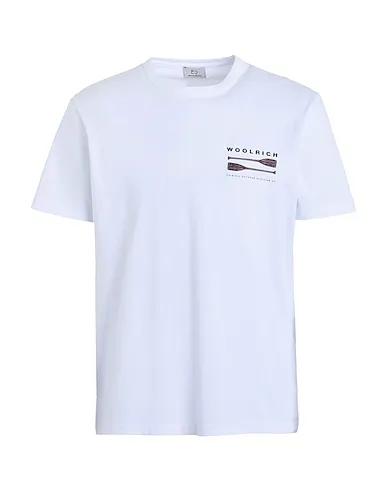 White Jersey T-shirt LAKESIDE TEE 
