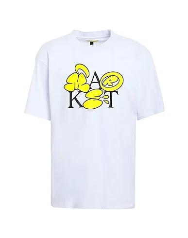 White Jersey T-shirt MARKET BUBBLE LETTER T-SHIRT
