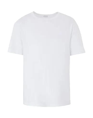 White Jersey T-shirt ORGANIC COTTON BASIC S/SLEEVE T-SHIRT
