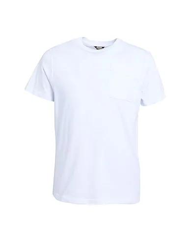 White Jersey T-shirt ROSIN                         
