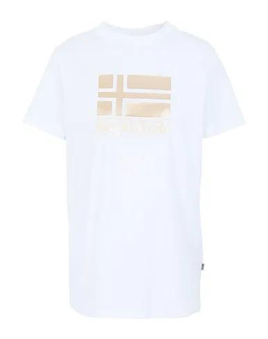White Jersey T-shirt SHYAMOLI 