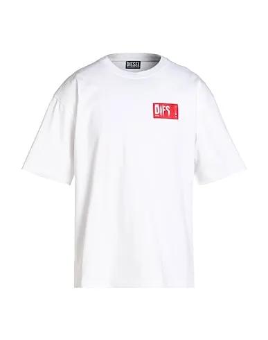 White Jersey T-shirt T-NLABEL
