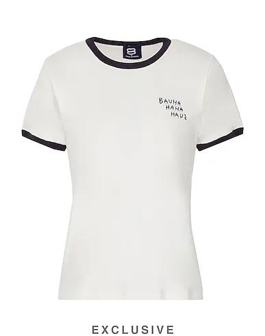 White Jersey T-shirt THE EASY TEE NAVY