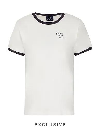 White Jersey T-shirt THE EASY TEE NAVY