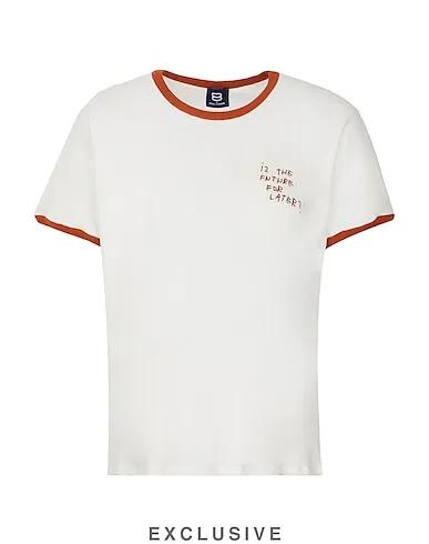 White Jersey T-shirt THE EASY TEE OXID