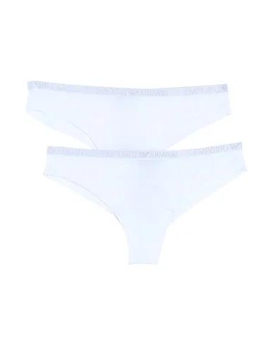 White Jersey Thongs