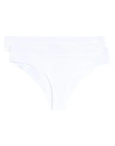 White Jersey Thongs ORGANIC COTTON HIPSTER 2-PACK
