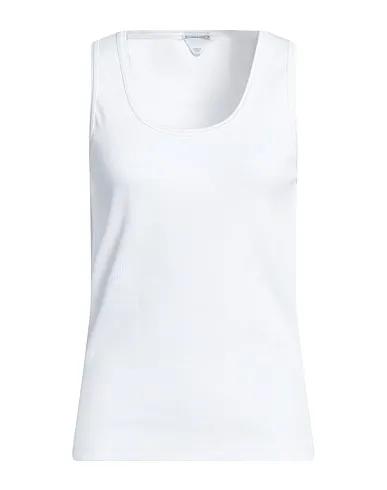 White Jersey Top