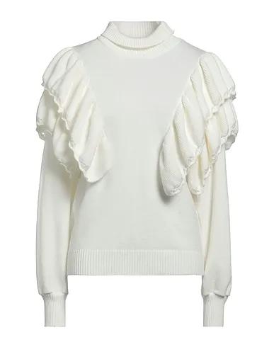White Knitted Turtleneck