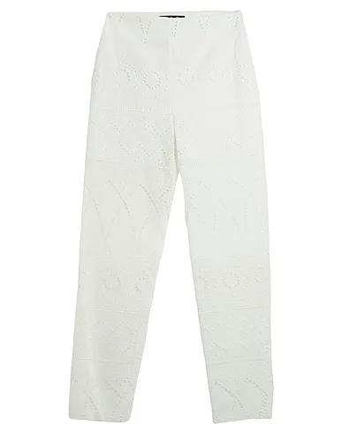 White Lace Casual pants