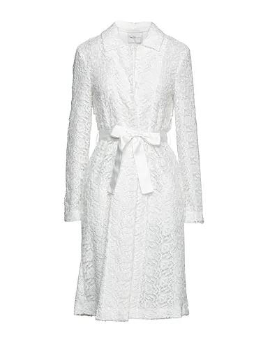 White Lace Full-length jacket