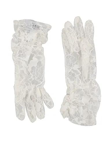 White Lace Gloves
