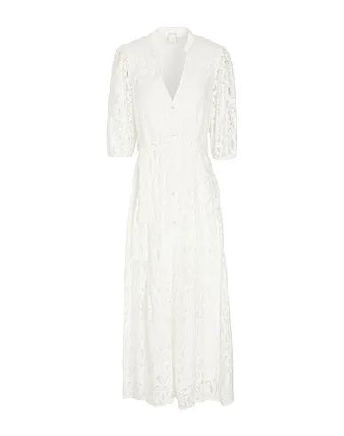 White Lace Long dress LACE MAXI DRESS