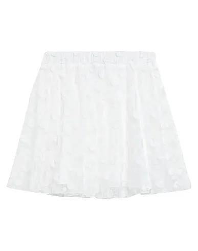 White Lace Mini skirt