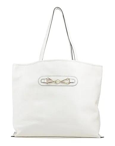 White Leather Shoulder bag