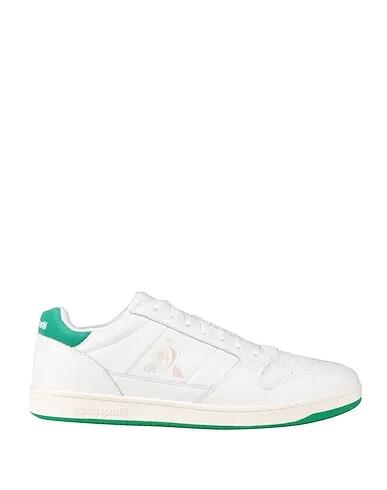 White Leather Sneakers BREAKPOINT 
