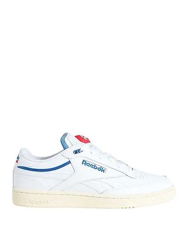White Leather Sneakers Club C 85 Pump
