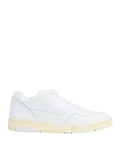 White Leather Sneakers LCS T1000