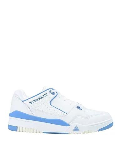White Leather Sneakers LCS T1000 W
