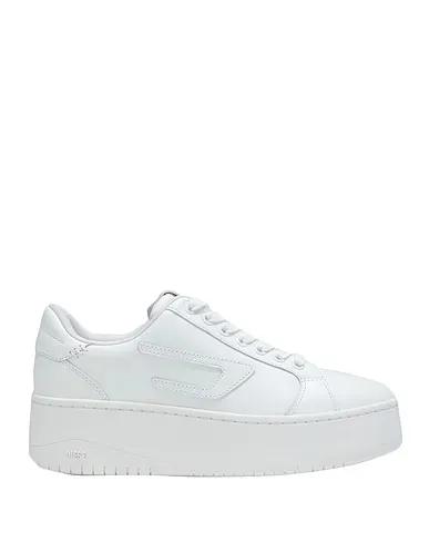 White Leather Sneakers S-ATHENE BOLD X
