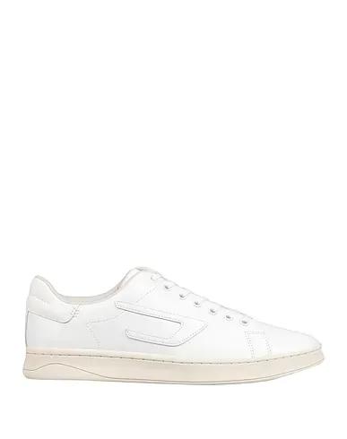 White Leather Sneakers S-ATHENE LOW
