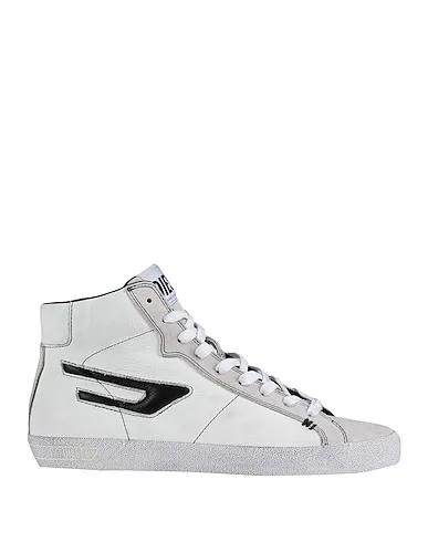 White Leather Sneakers S-LEROJI MID
