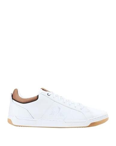 White Leather Sneakers STADIUM LEATHER MIX

