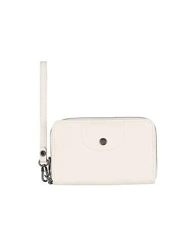 White Leather Wallet