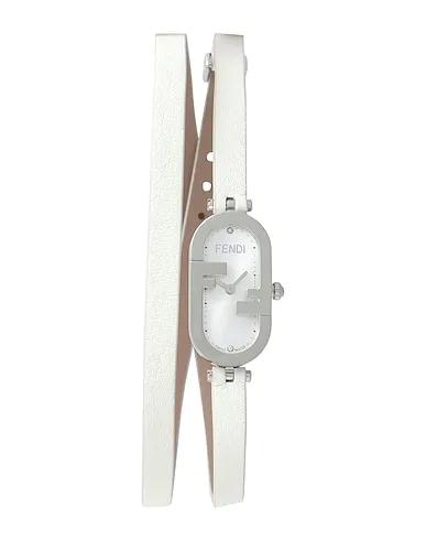 White Leather Wrist watch