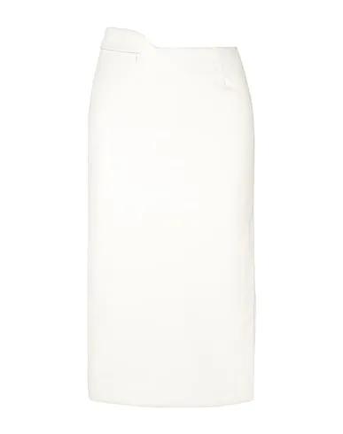 White Midi skirt