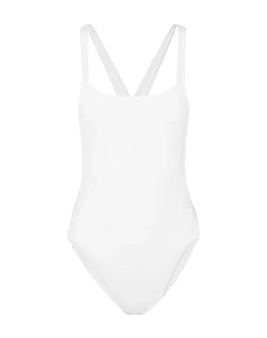 White One-piece swimsuits
