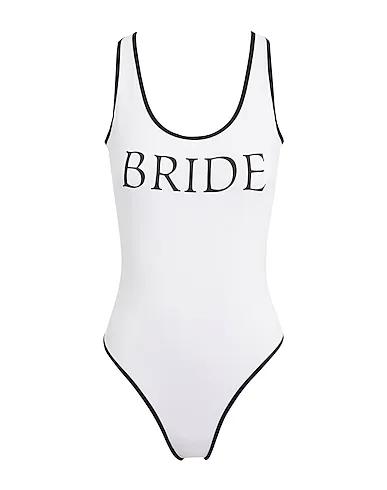White One-piece swimsuits BRIDE ONE PIECE SWIMSUIT
