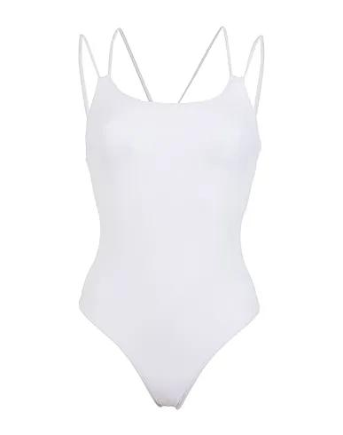 White One-piece swimsuits RECYCLED ONE-PIECE SWIMSUIT
