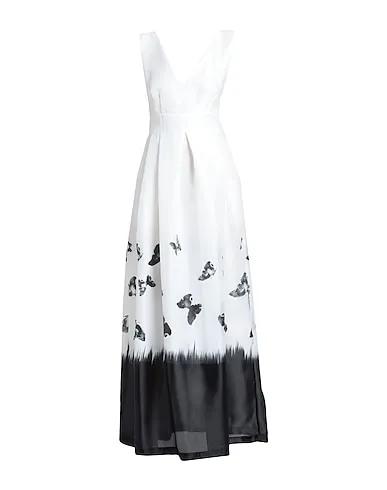 White Organza Long dress