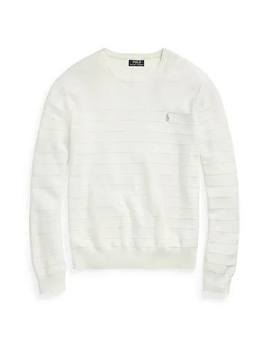White Pile Sweater