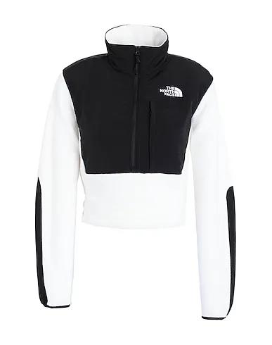 White Pile Sweatshirt W CROP DENALI