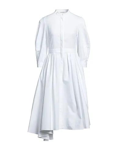White Piqué Midi dress