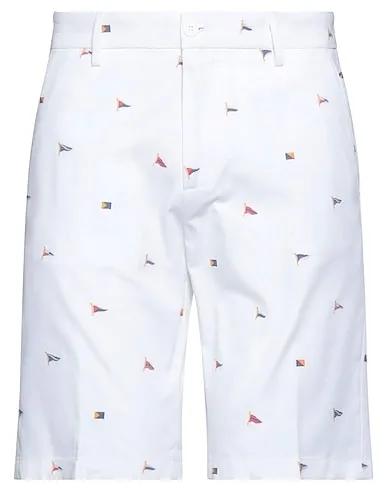 White Piqué Shorts & Bermuda
