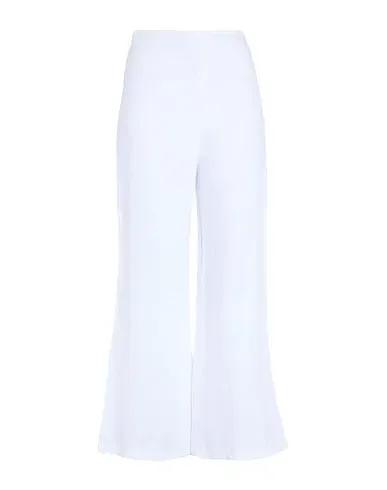 White Plain weave Casual pants OTTAVIO PANTS
