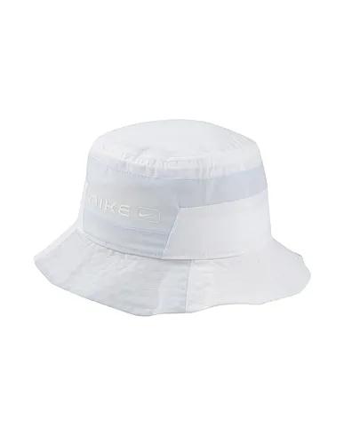 White Plain weave Hat