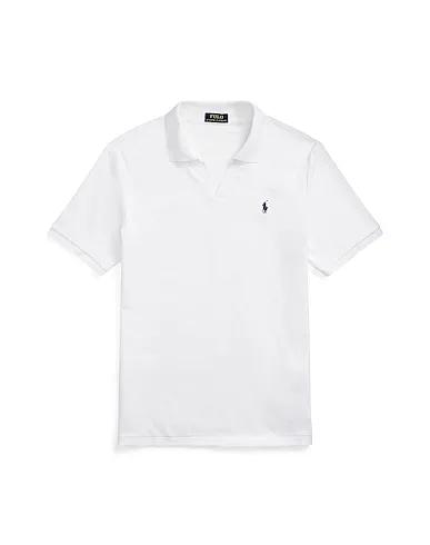 White Polo shirt CUSTOM SLIM FIT SOFT COTTON POLO SHIRT
