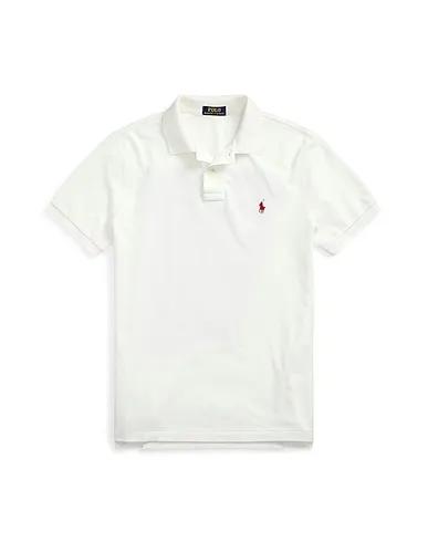 White Polo shirt CUSTOM SLIM LUNAR NEW YEAR POLO SHIRT
