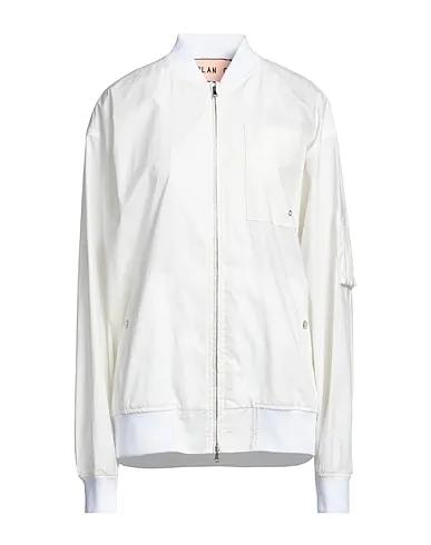 White Poplin Jacket