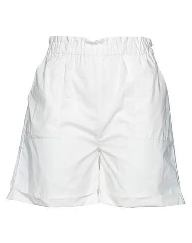 White Poplin Shorts & Bermuda