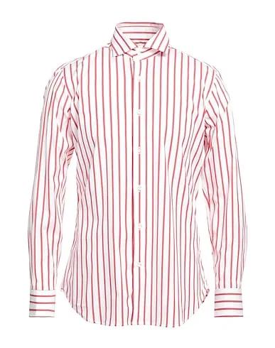 White Poplin Striped shirt