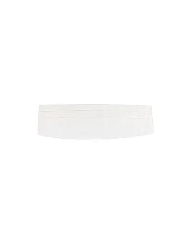 White Satin Fabric belt